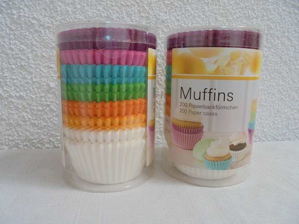 Muffin farbig - 200 Stck.