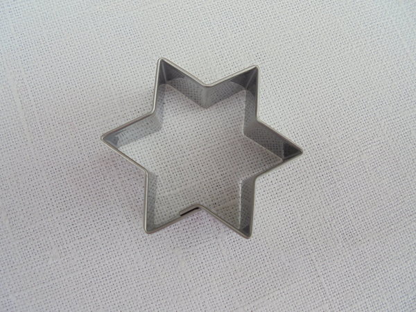 Stern 6-zackig (4,5 cm)