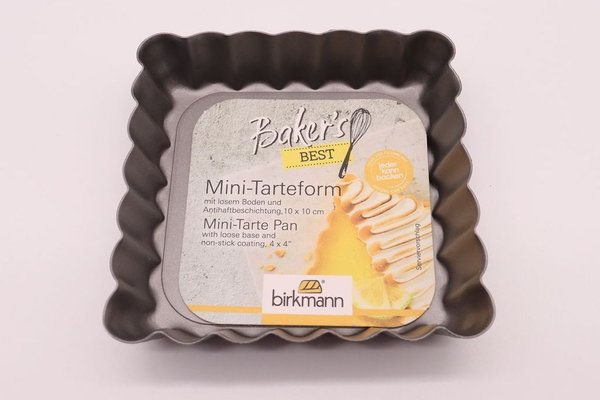Tarte-/Tortenform Mini 10 x 10 cm